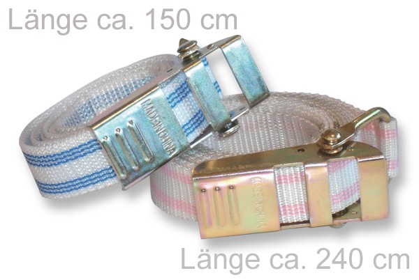 Spannband für Gießformen | kurz blau (ca. 150 cm)